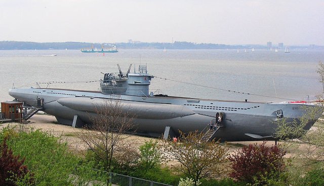 13. Typ VIIC u-båt i original (U-995)